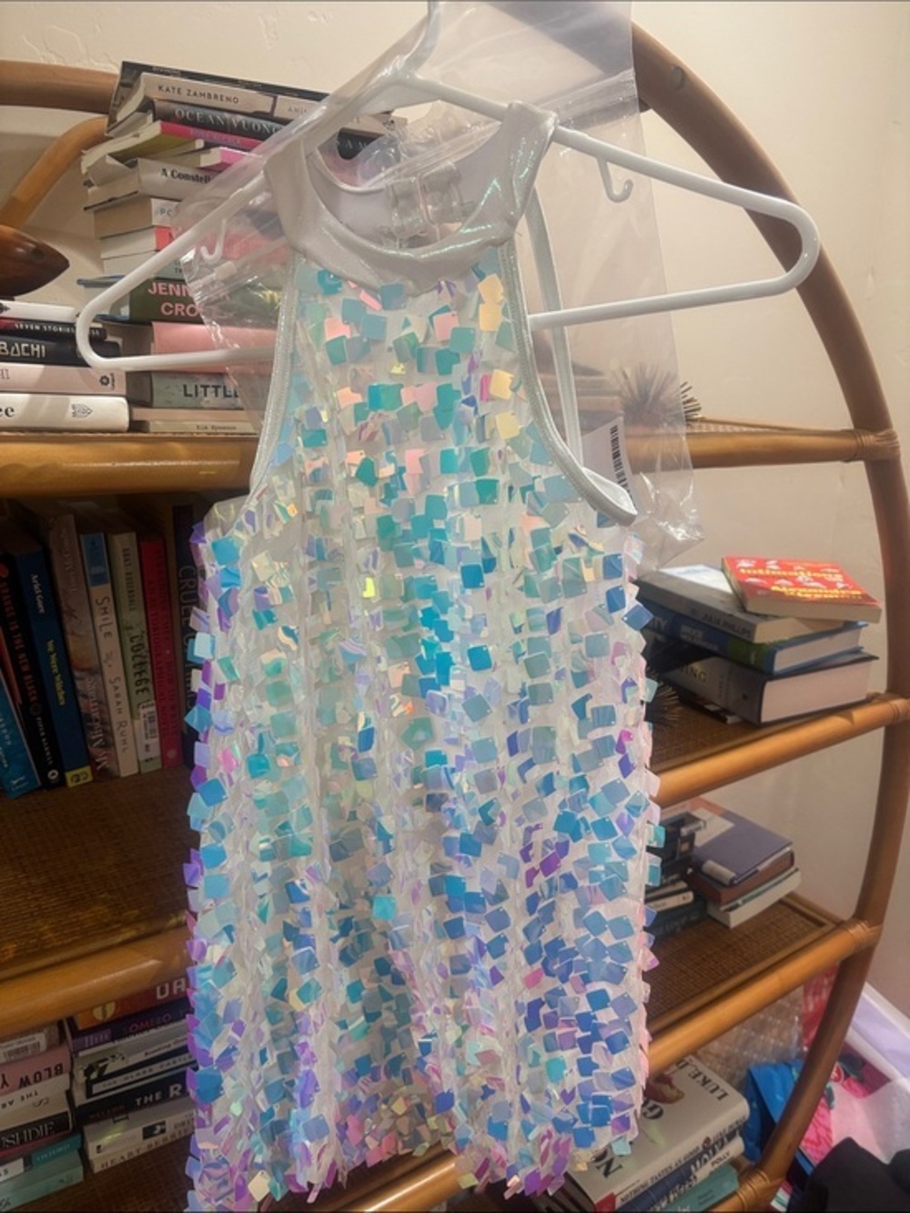 Weissman White Showtime Dance dress